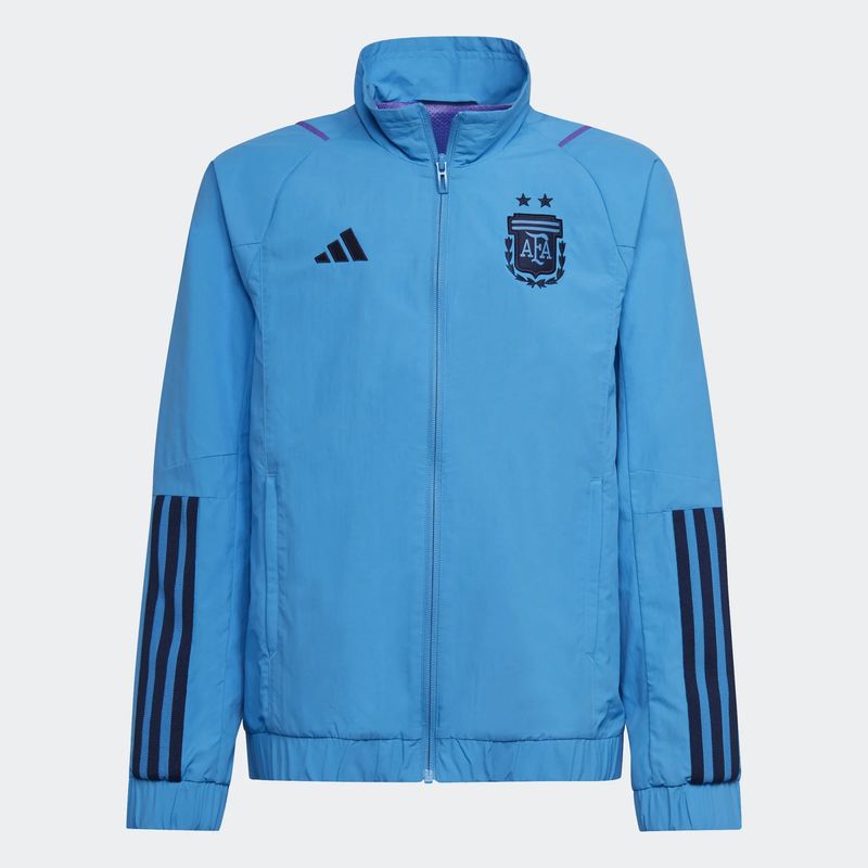 CAMPERA NI OS ADIDAS PRESENTACION TIRO 23 SELECCI N ARGENTINA