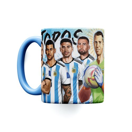 Taza "Todos Juntos" Seleccion Argentina