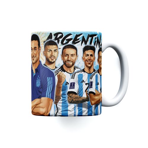 Taza "Vamos Argentina" Seleccion Argentina