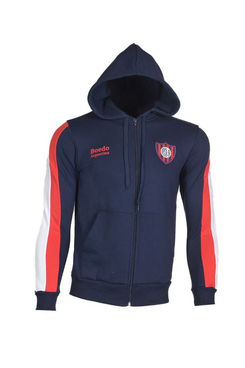 Campera Combinada Con Capucha San Lorenzo de Almagro Soy Cuervo