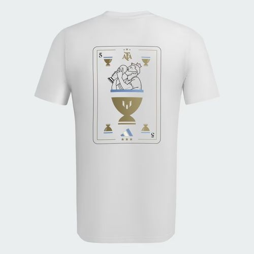 Remera infantil Adidas Aniversario Seleccion Argentina Mod 2