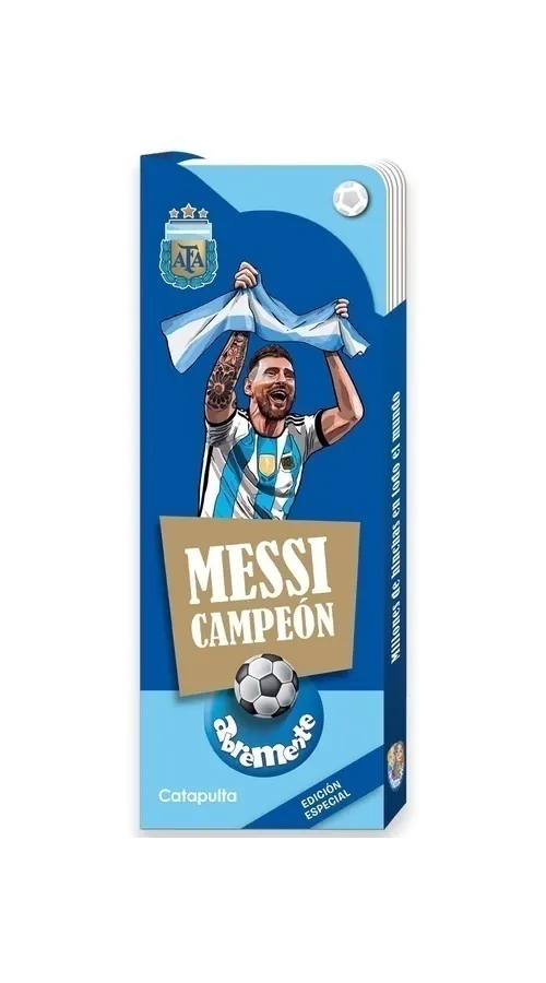 Libro Abremente: Messi Campeón