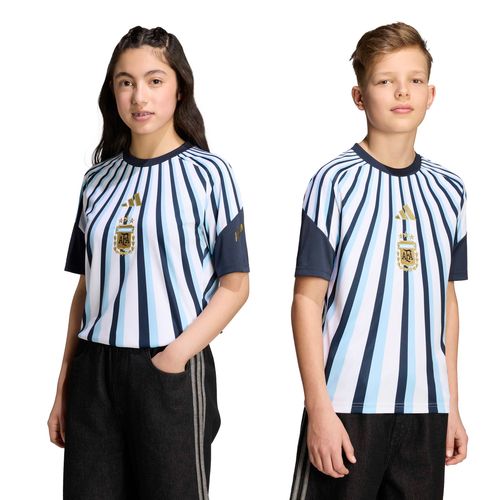 Camiseta Adidas infantil Pre Partido Titular Selección Argentina 2026