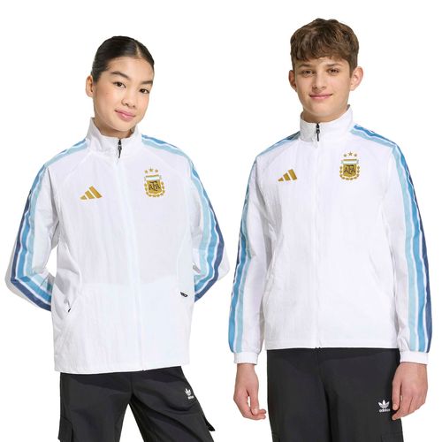 Campera Adidas Anthem Titular Infantil Selección Argentina 2026